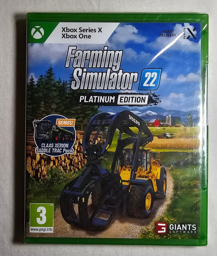 Farming Simulator 22 Platinum Edition Xbox Series X One Brand New Sealed PEGI