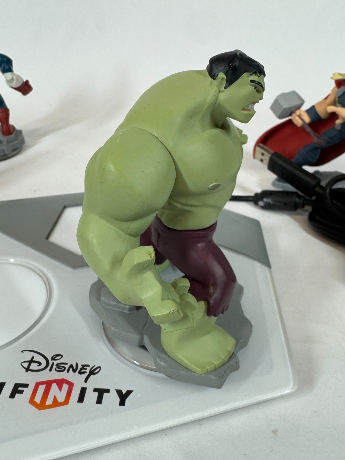 Disney Infinity 2.0 Marvel Avengers Figures Iron Man Hulk Thor Captain America