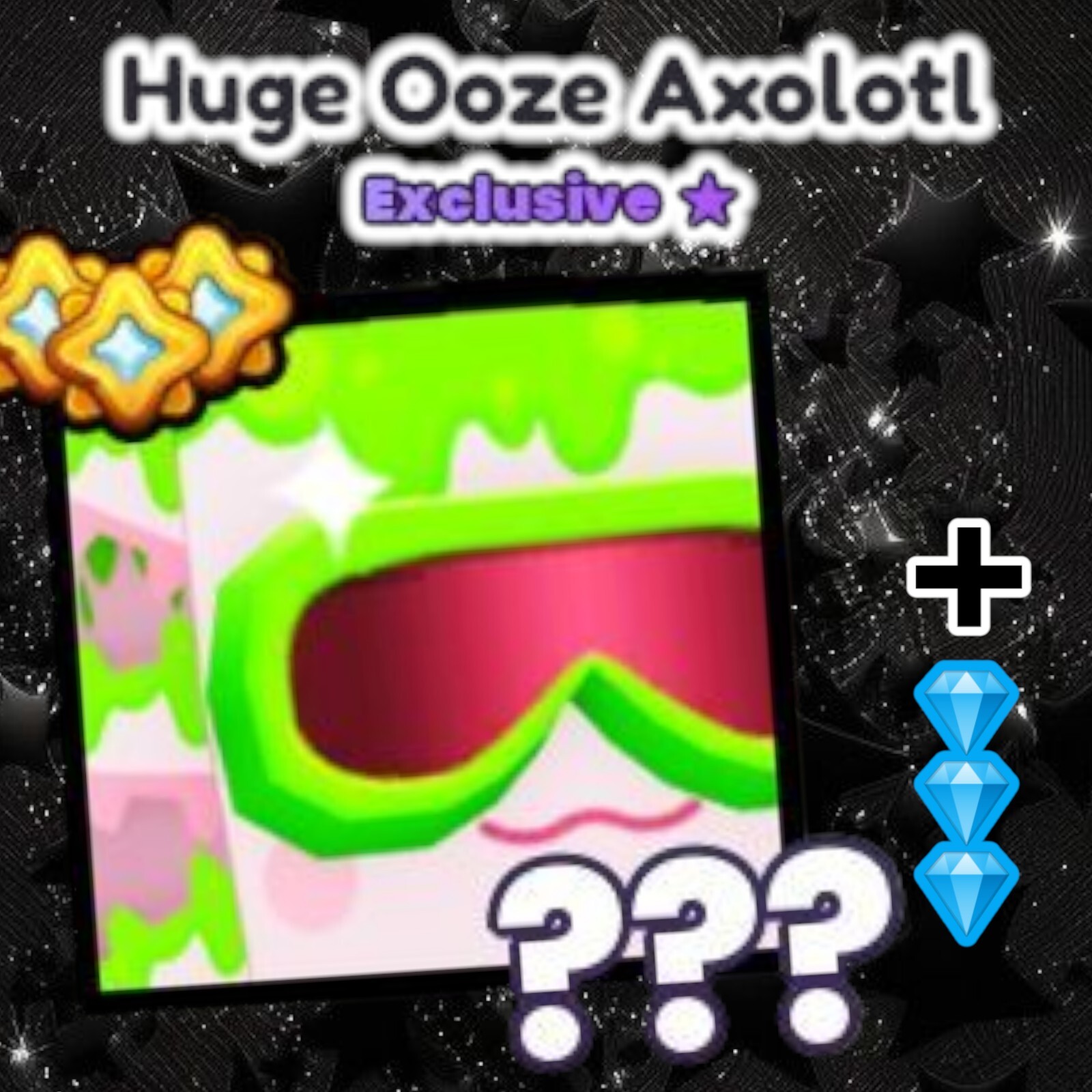 HUGE Ooze Axolotl + 10 Millions Diamonds. PS99