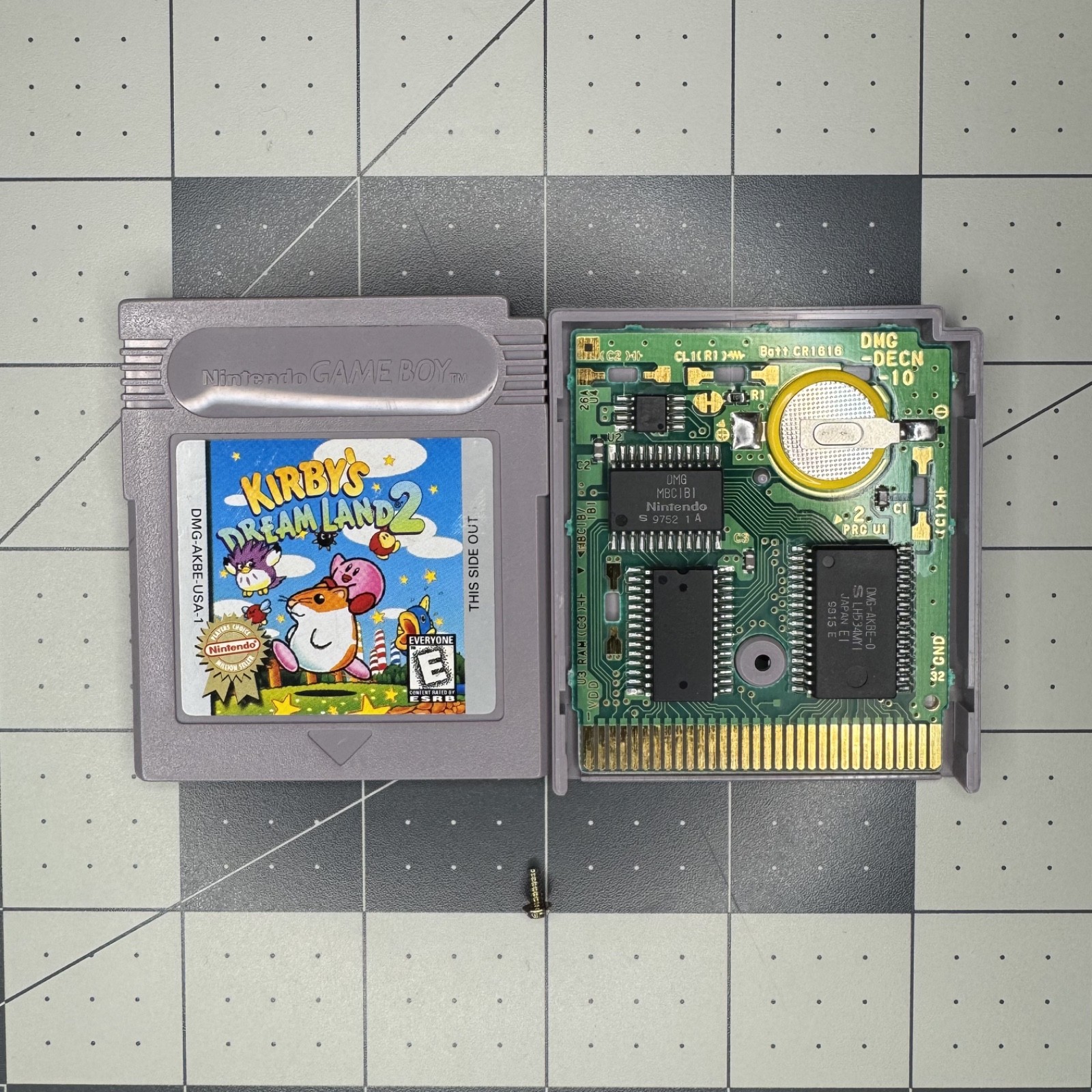 Kirby’s Dream Land 1 2 Pinball Land & Block Ball Authentic Nintendo Game Boy