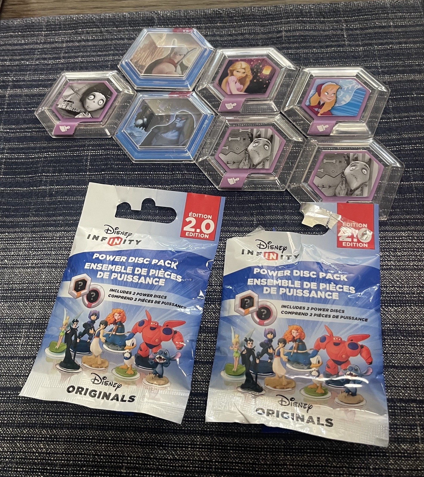 46 Piece Disney Infinity Set – Games, Figures, Game Pads, Crystals, Power Disc