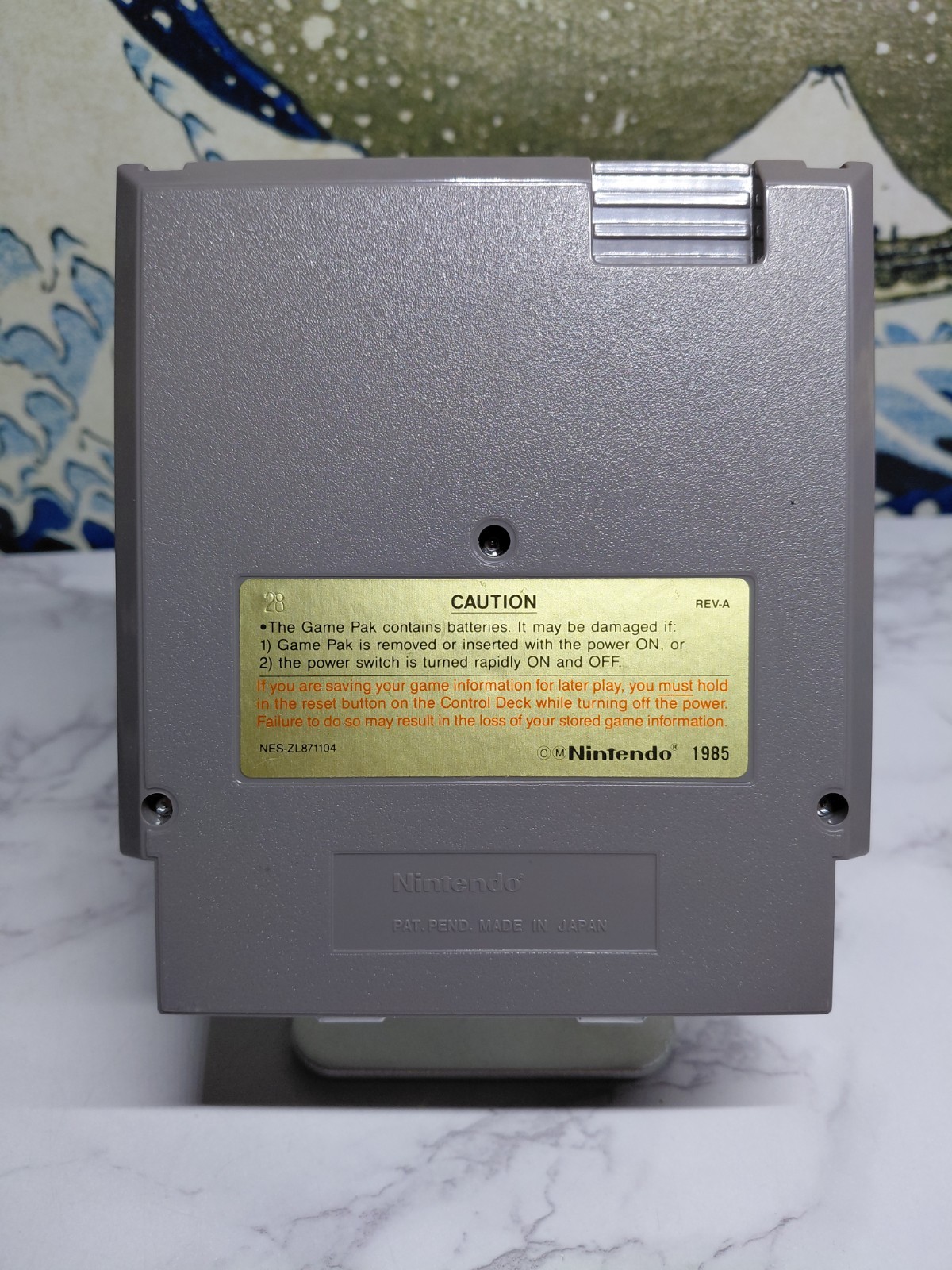 Ultima: Quest of the Avatar Nintendo NES Game Cartridge Authentic Manual Map