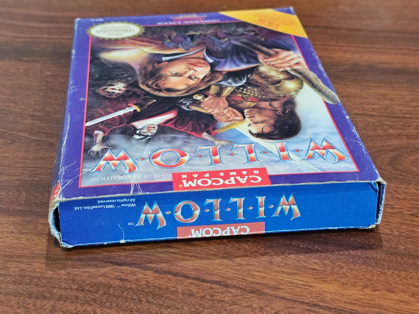 Willow (Nintendo Entertainment System, 1989) NES w/ Manual + Box