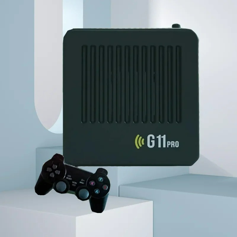 G11 Pro Game Box 256GB 60000+ Retro Games 4K HDMI Console 4 Controllers PS1 GBA