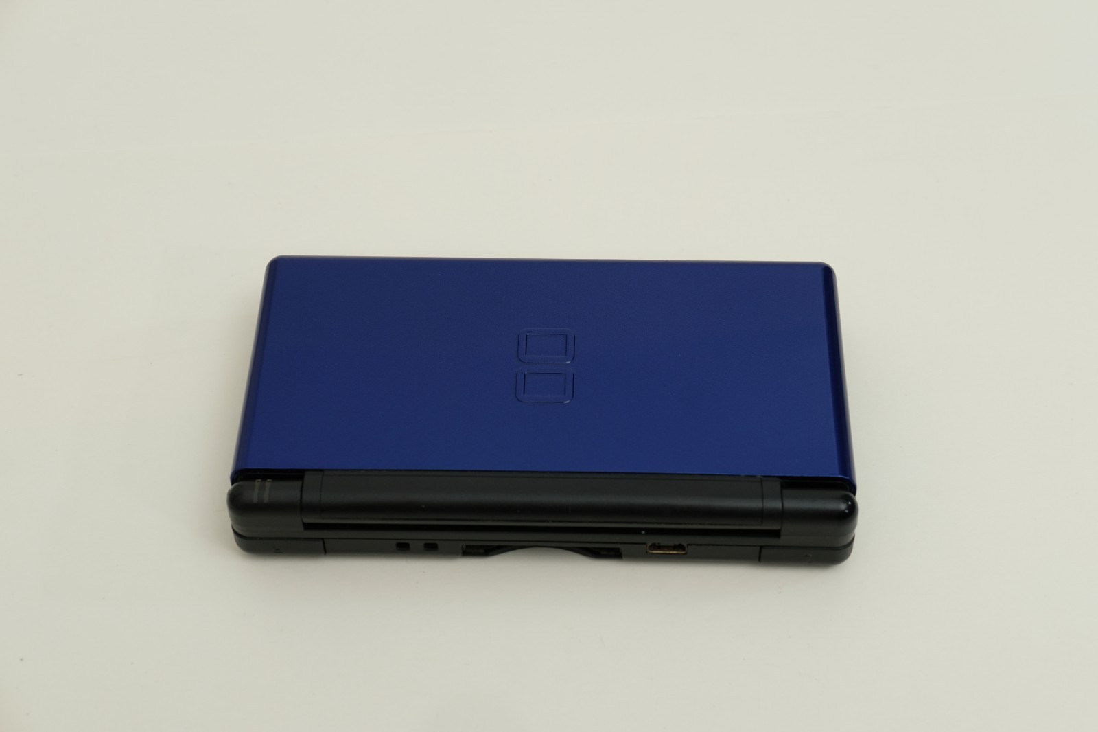 Nintendo DS Lite Handheld Cobalt and Black w/stylus, gba cover, charger USG-001