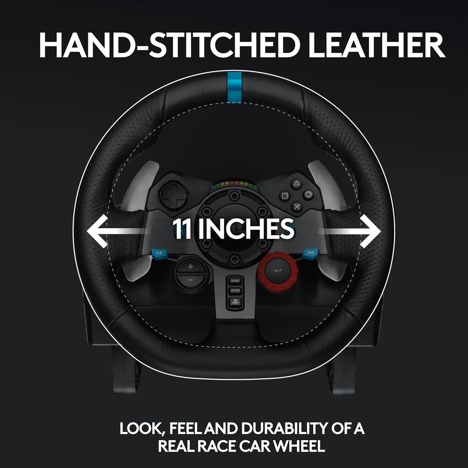 Logitech G29 Driving Force Racing Wheel w/ Floor Pedals 941-000110 – PS5 PS4 PC