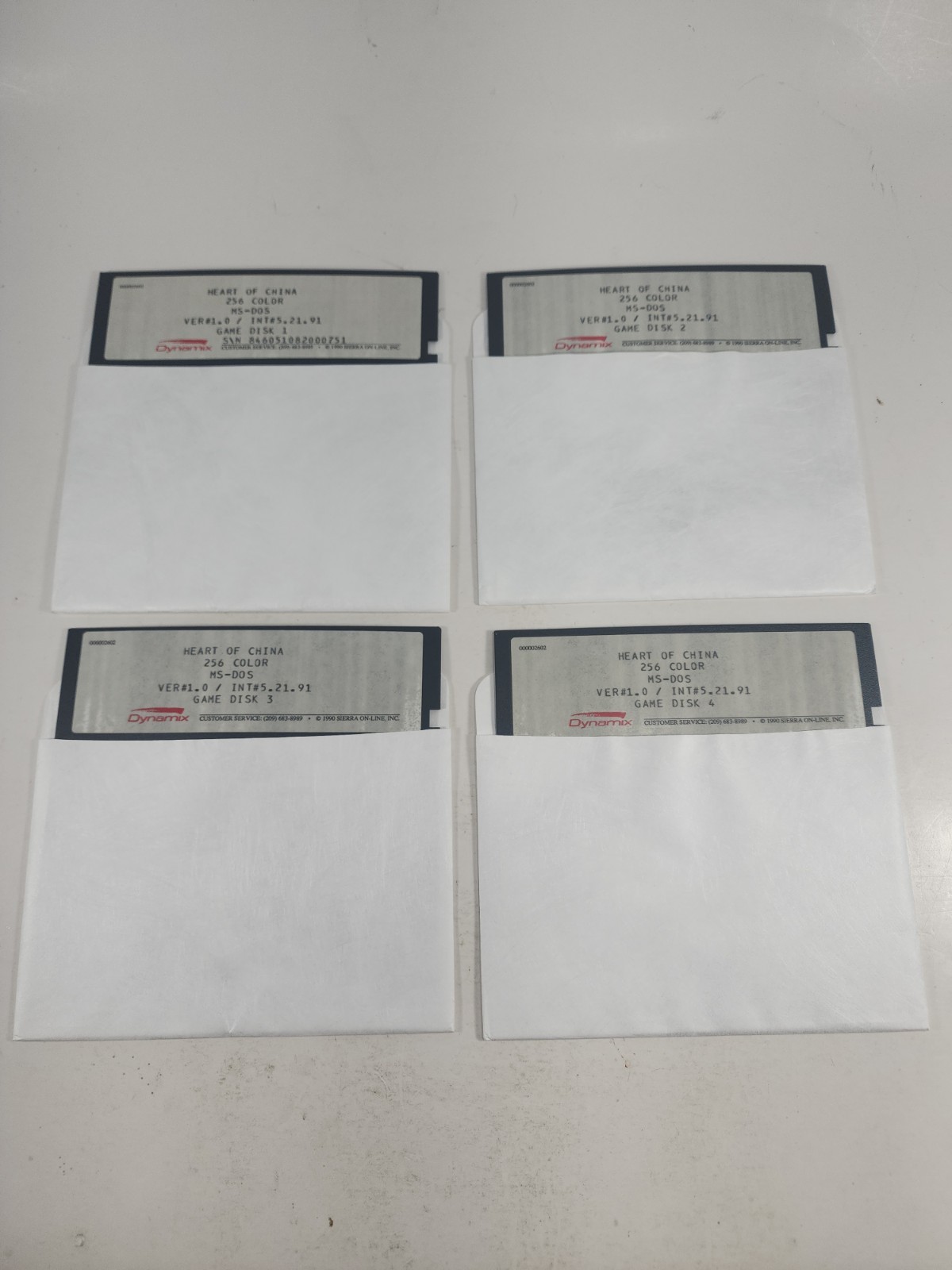 Heart Of China BIG BOX PC MS-DOS 5.25″ Floppy Big Box Adventure Game Dynamix CIB