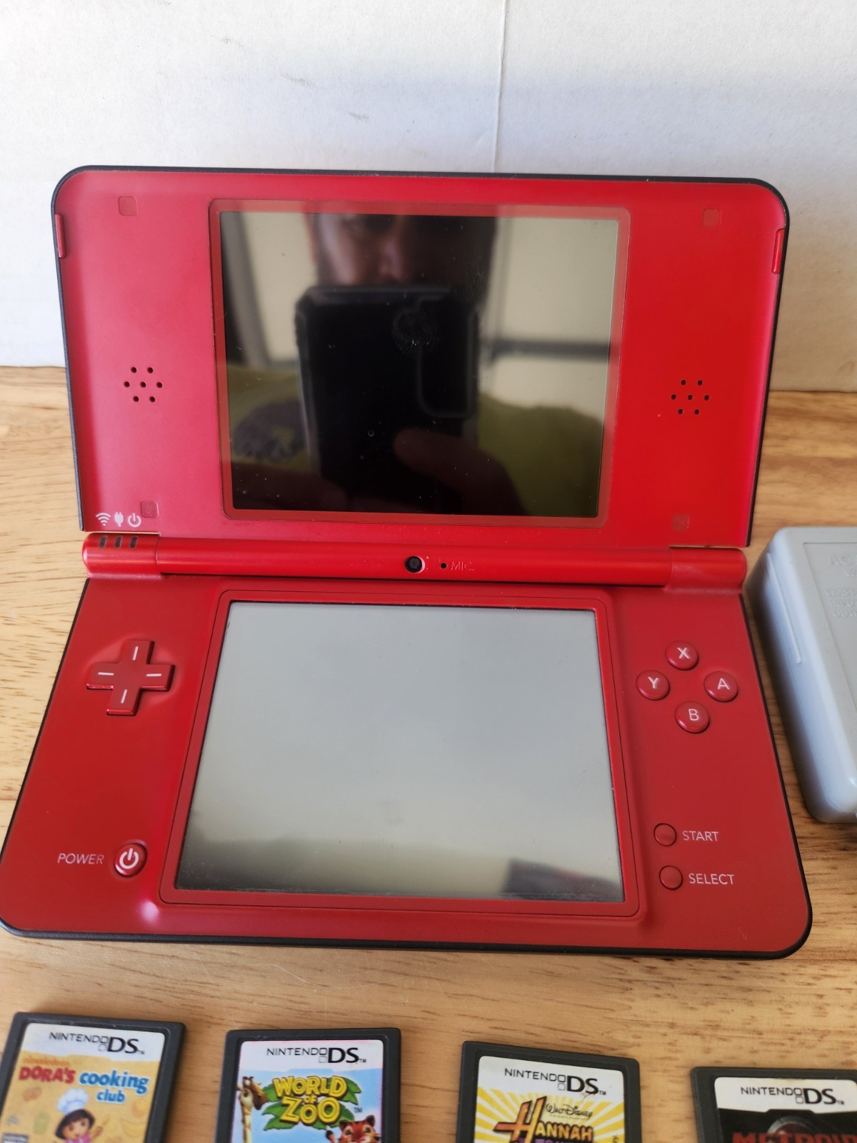 Nintendo DSi XL – Mario Bros 25th Anniversary Edition – TESTED WORKING + 4 Games