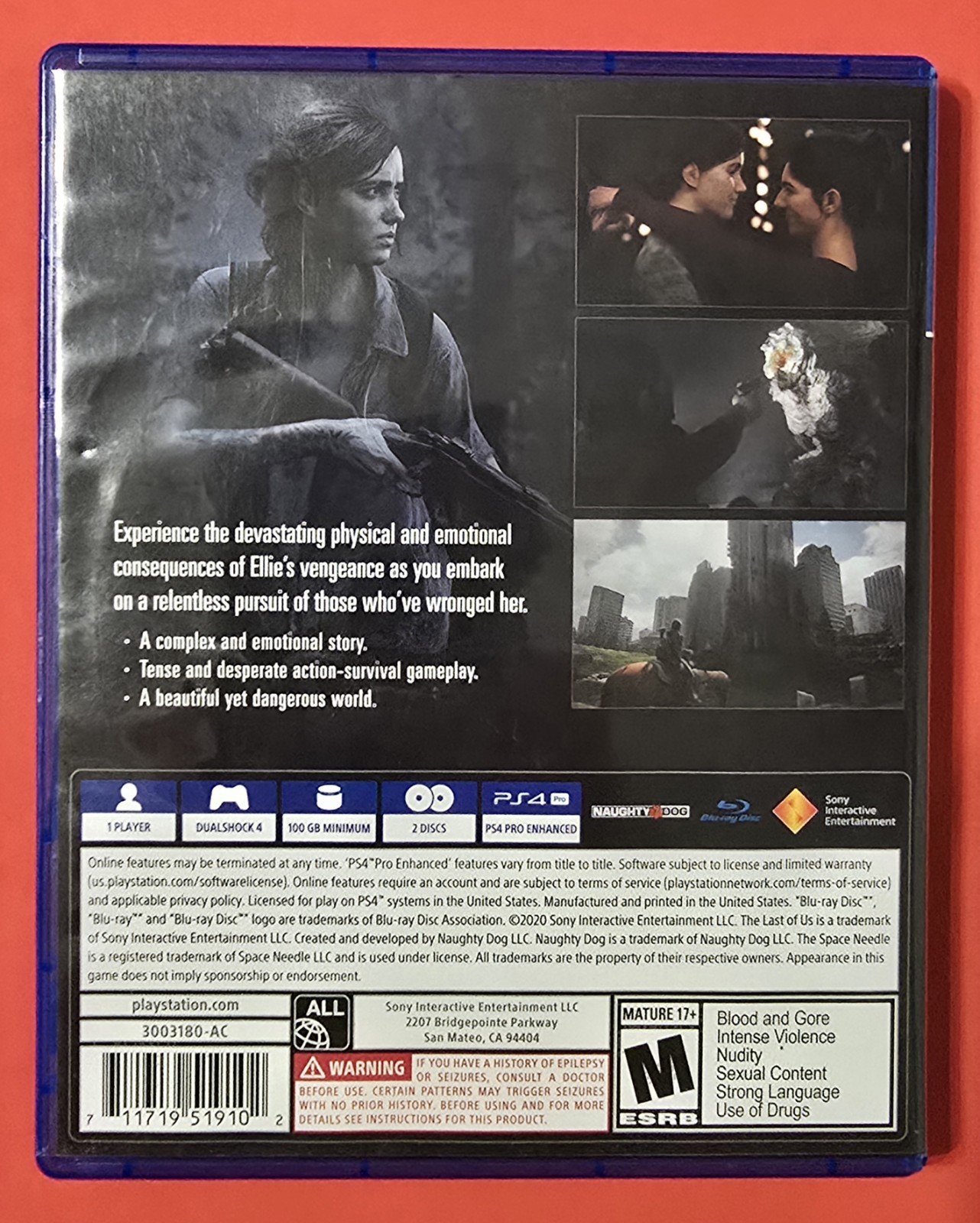 The Last of Us: Part II 2 PlayStation 4 PS4 – CIB Complete