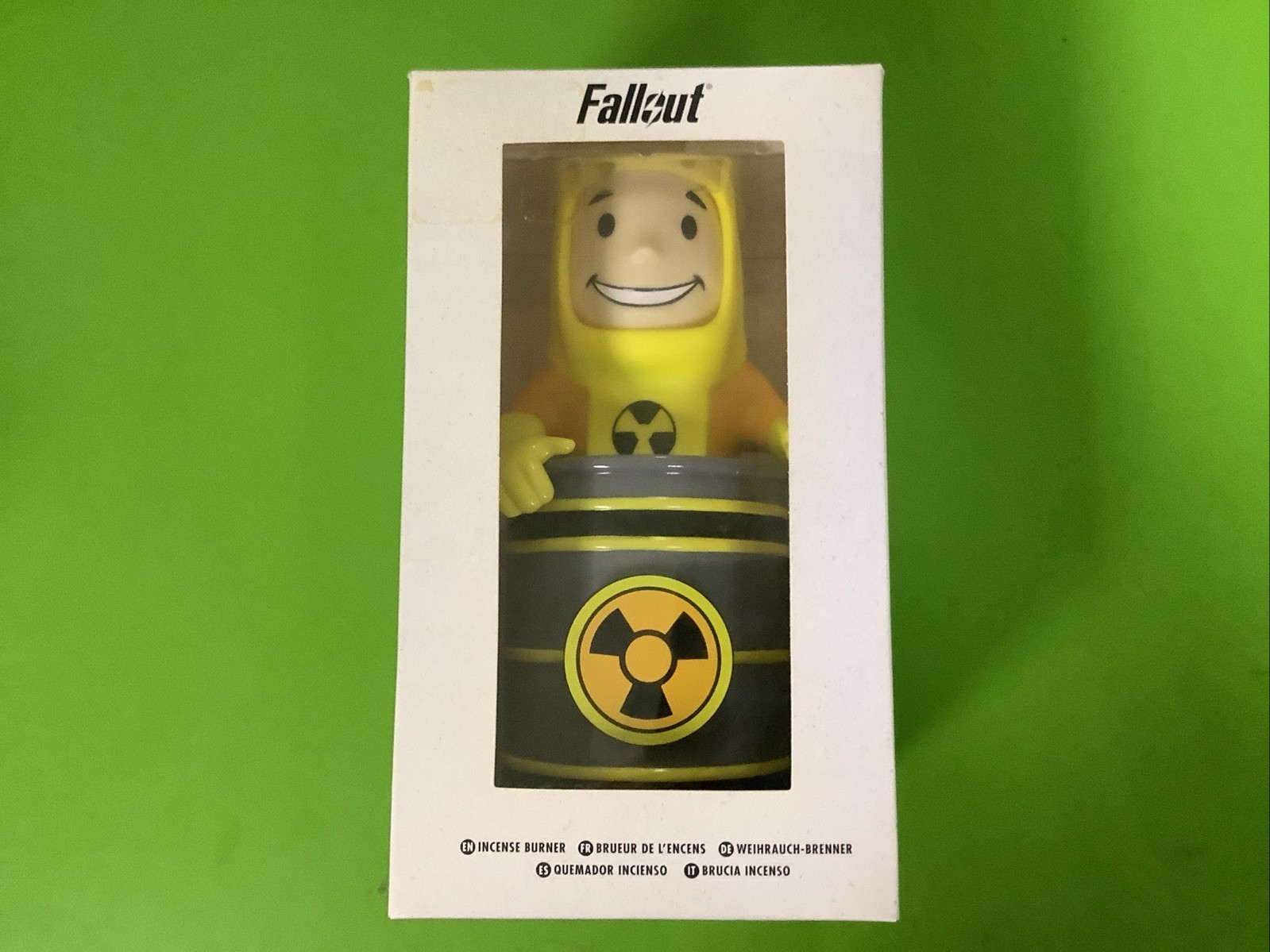 Fallout Numskull Vault Boy Radiation Suit Incense Burner- NEW Open Box