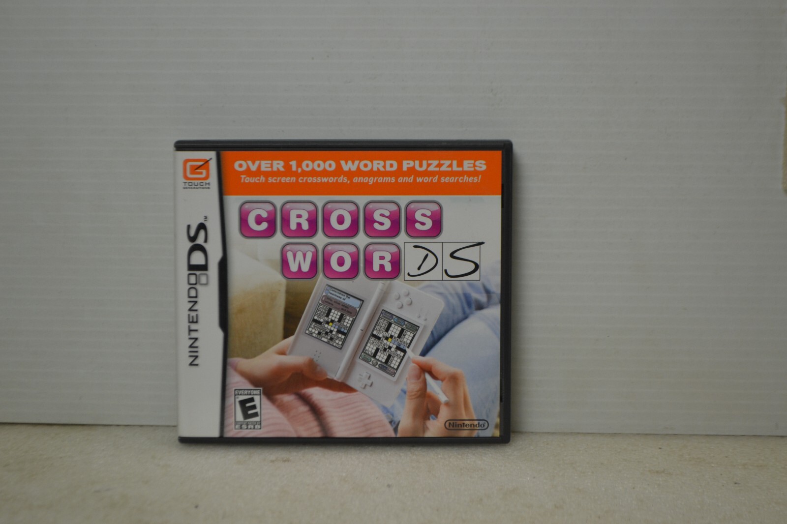 Nintendo DS game Cross words with case and manual