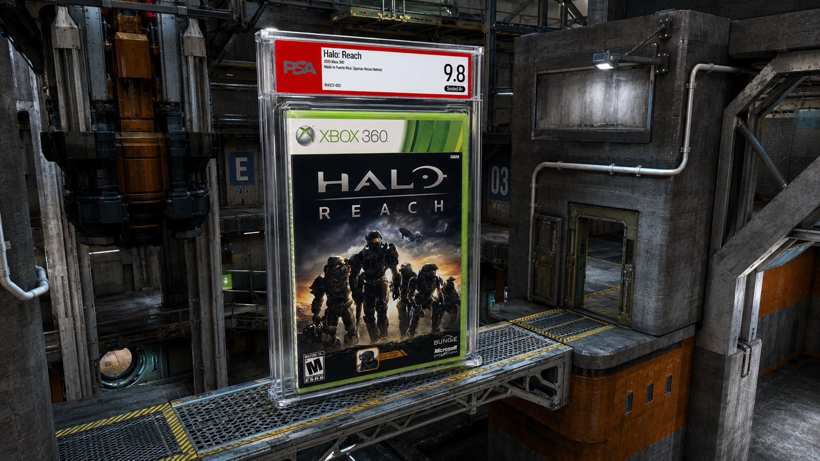 Halo Reach • PSA 9.8 A+ • 1st Print Recon • Xbox 360 • Not VGA CGC