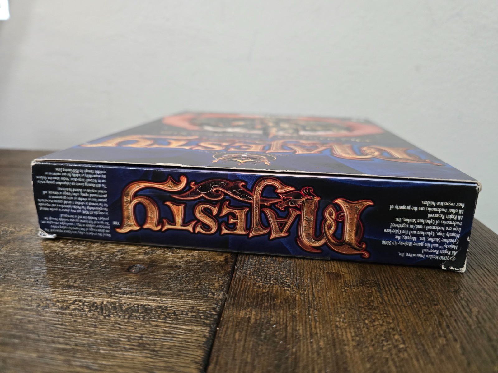 Majesty The Fantasy Kingdom Sim PC Game Box Micro Prose Windows 95/98 COMPLETE