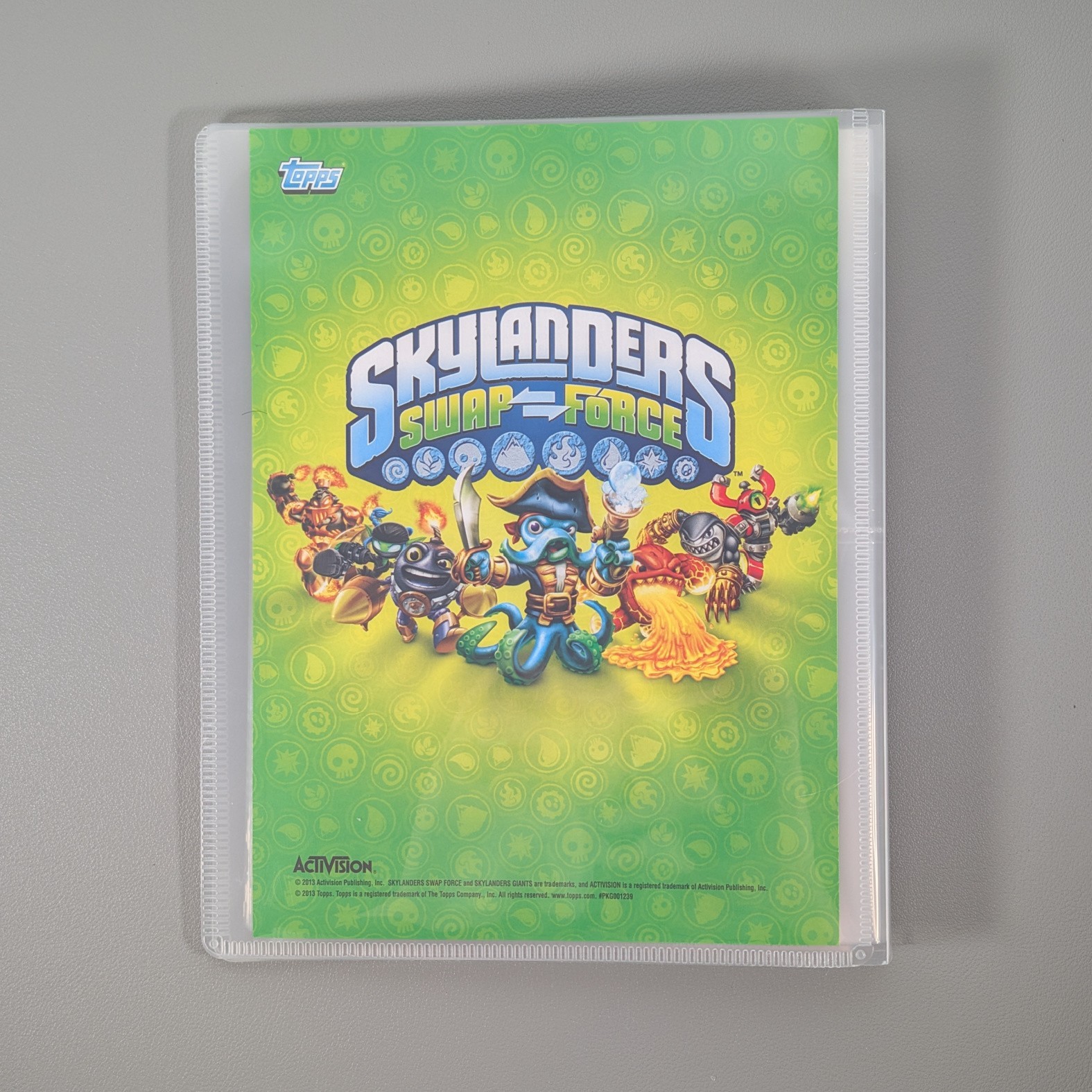 Skylanders Swap Force Trading Card Album | Collectible Card Binder | 2013 Topps