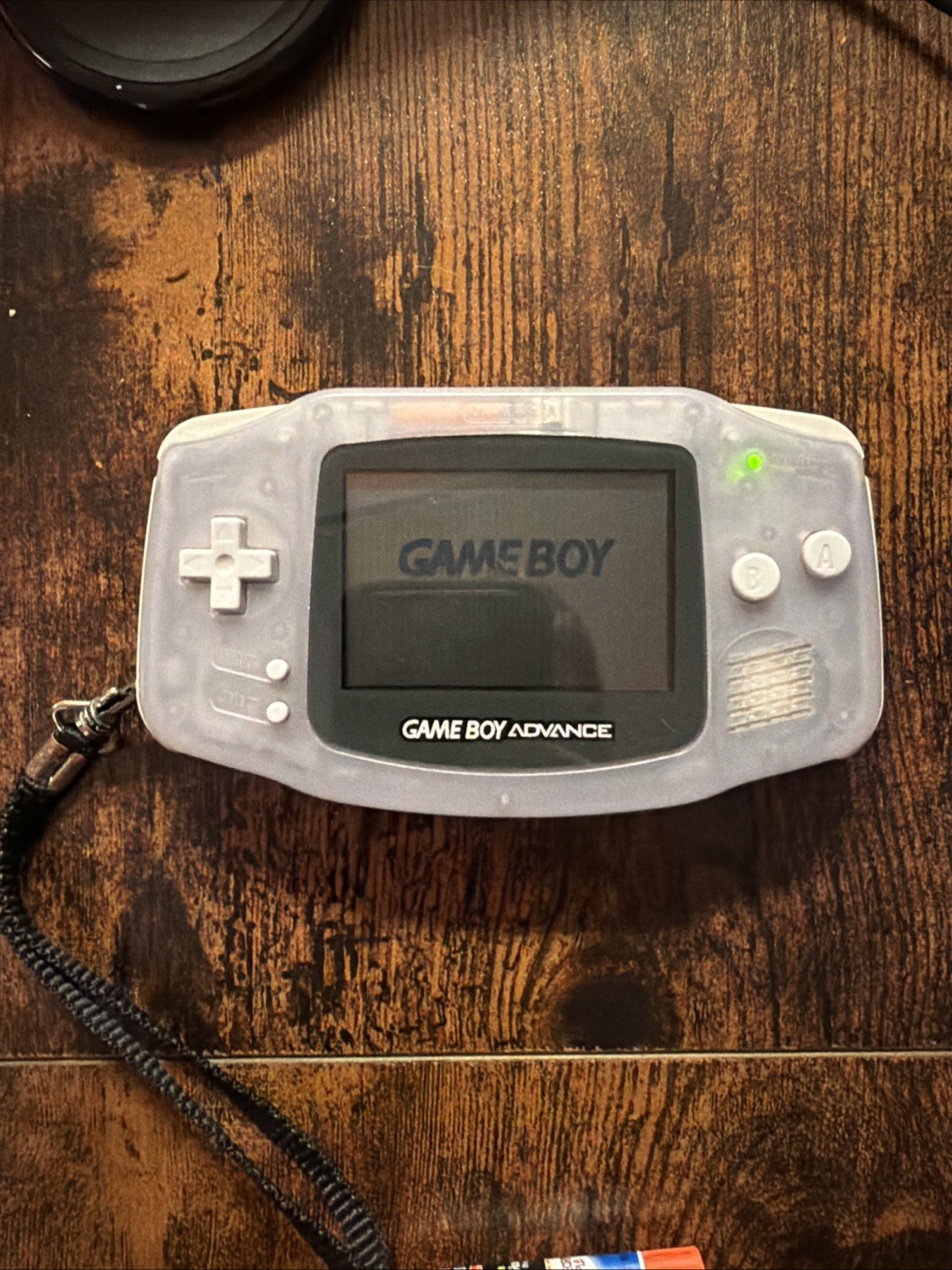 Nintendo Game Boy Advance Console System – Clear Glacier-WORKS PERFECT 👌 🔥❤️🔥