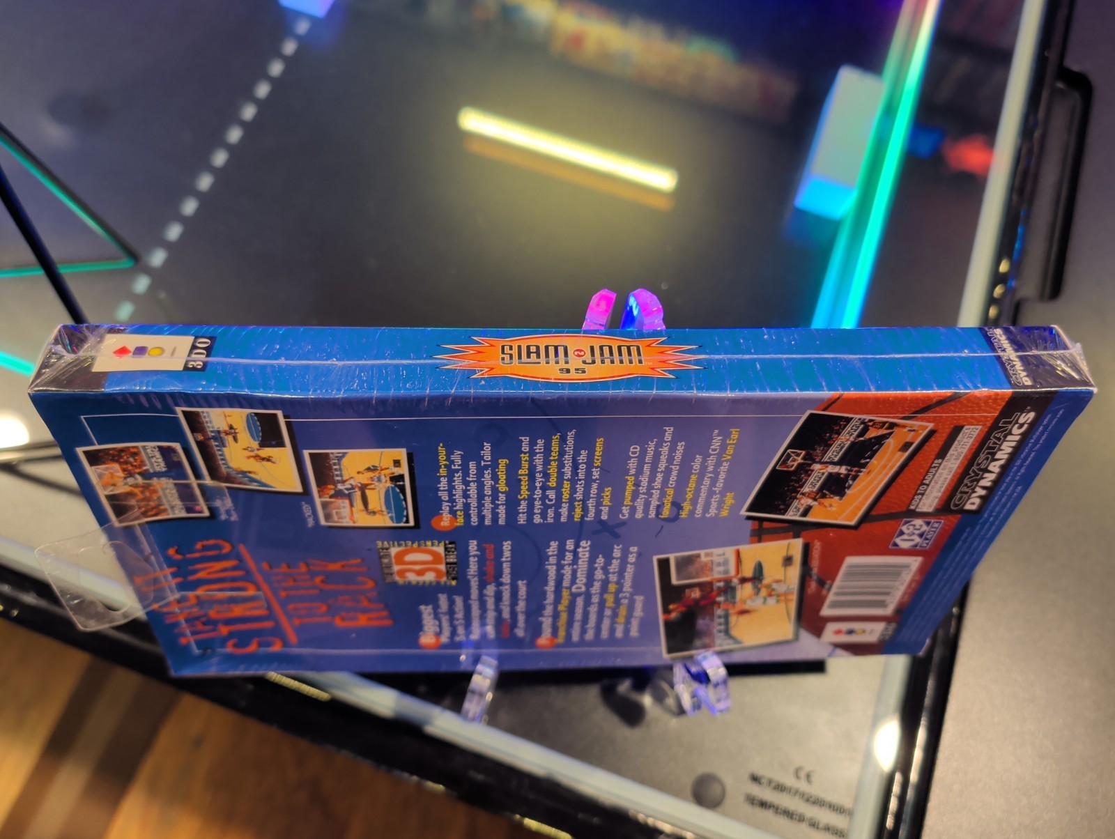 Slam ‘N Jam ’95 (3DO, 1995) Long Box, New, Has Concave Damage