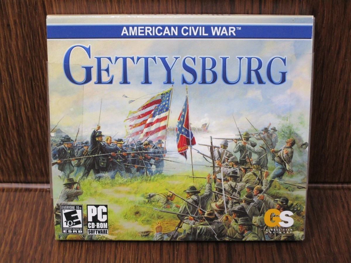Video Game PC American Civil War Gettysburg NEW SEALED Jewel