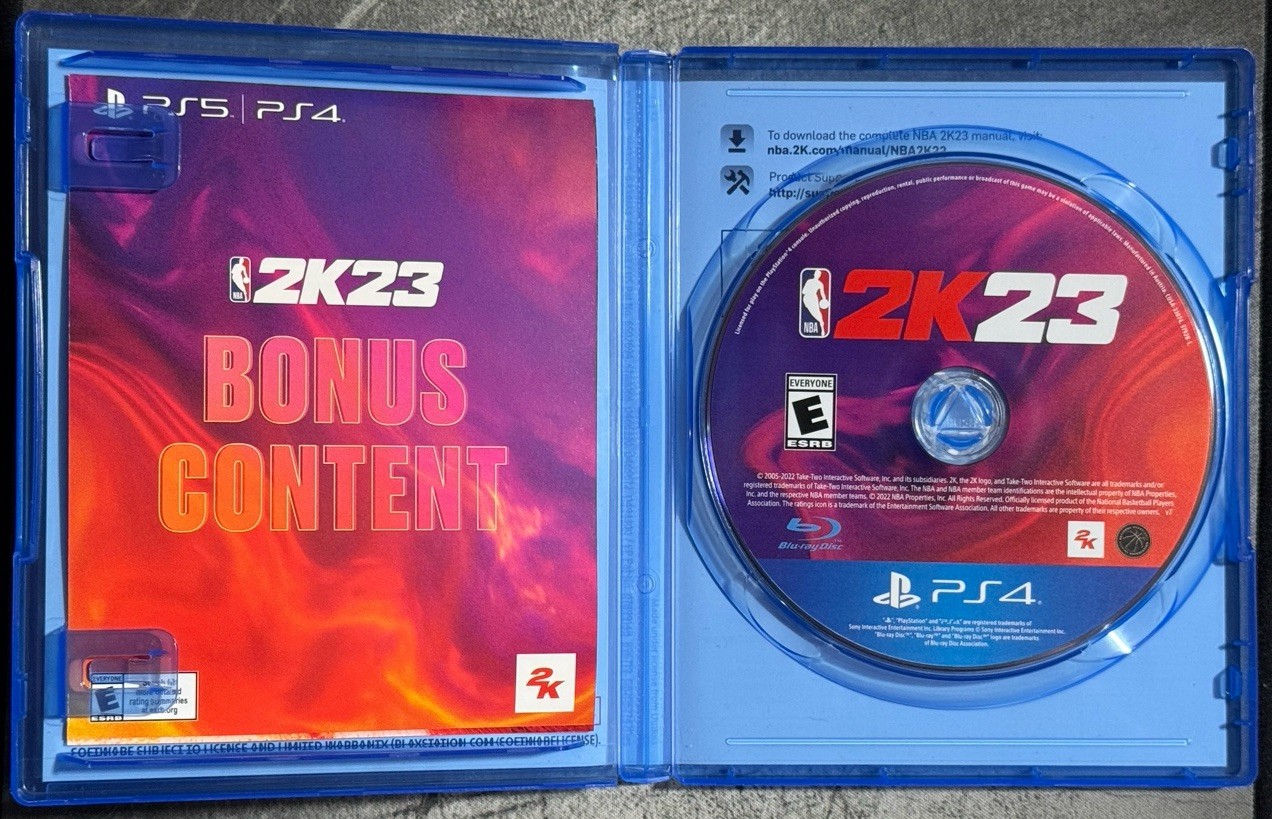 NBA 2K23 Michael Jordan Edition Sony PlayStation 4 Mint 📀 Unused Codes – Tested
