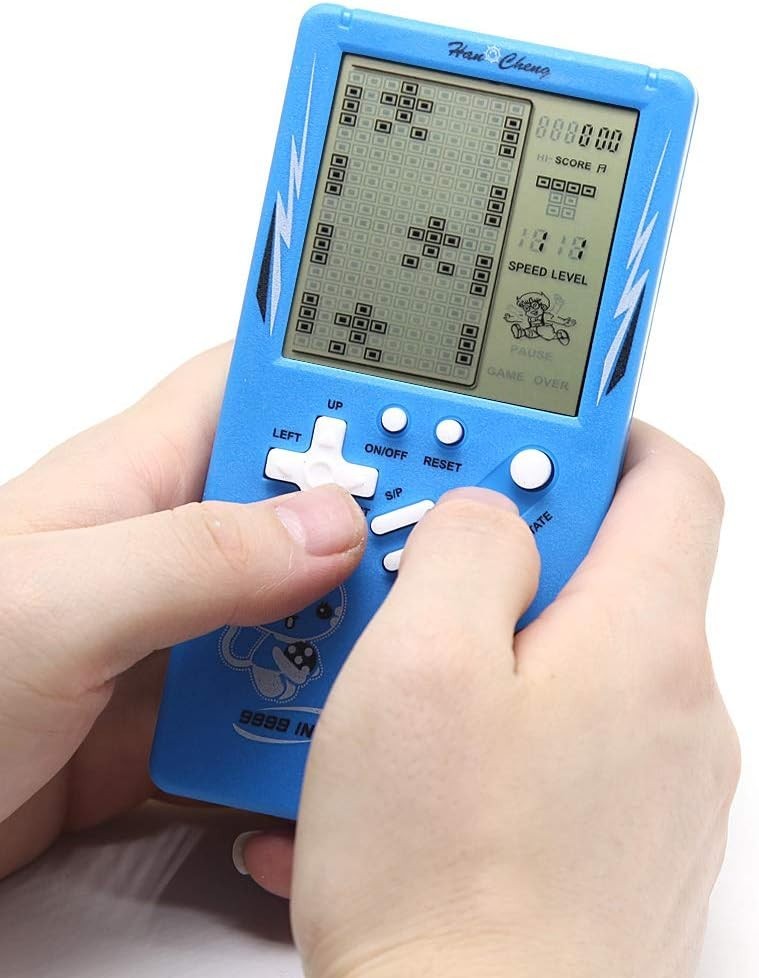 LCD 9999-in-1 Brick Tank Racing Shooter Gift