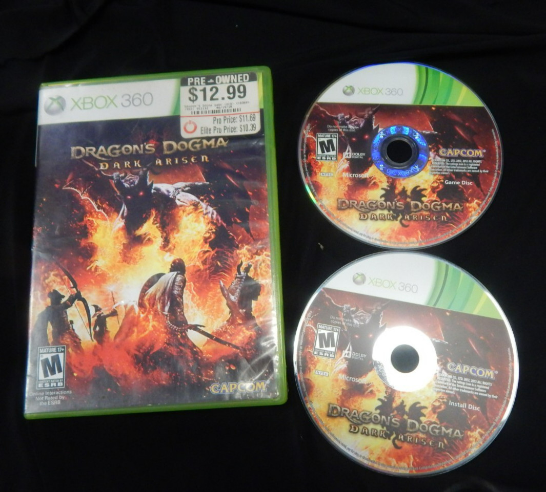 XBOX 360 X BOX 360 DRAGON’S DOGMA DARK ARISEN GAME