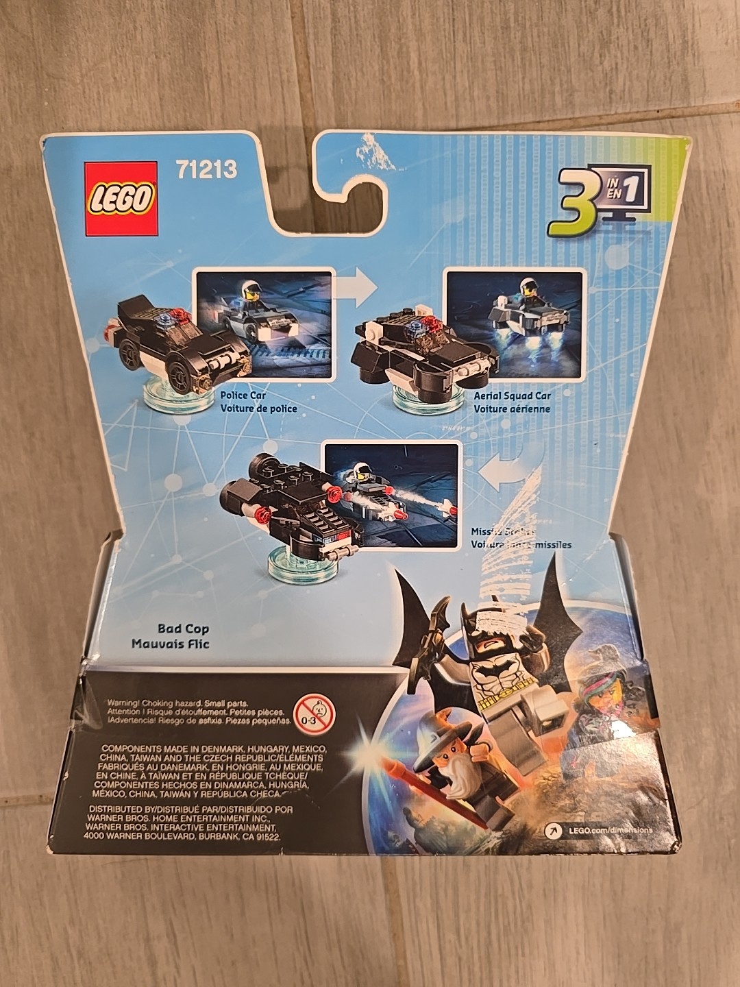 LEGO Dimensions Movie Fun Pack 71213 BAD COP, Police Car 2015