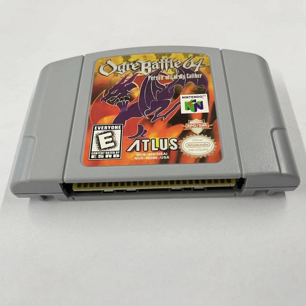 Ogre Battle 64: Person of Lordly Caliber – Nintendo 64 (N64) Hard to find