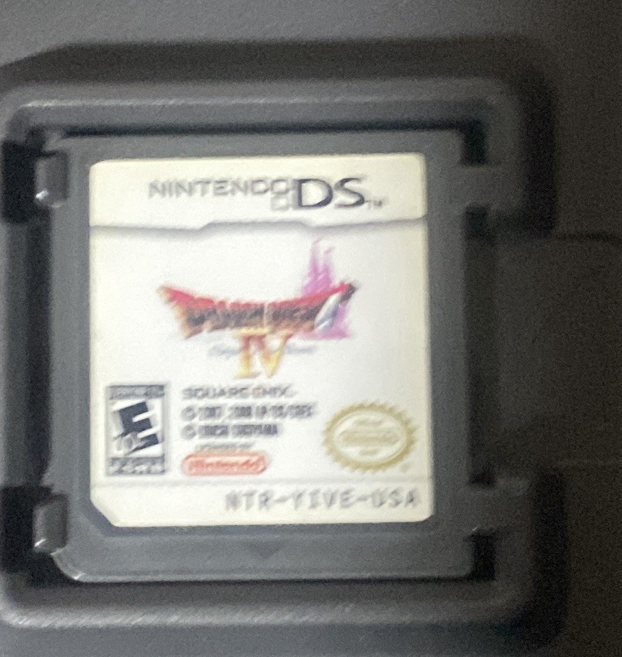 Square Enix Dragon Quest IV: Chapters of the Chosen Nintendo DS Manual E10+ NTSC