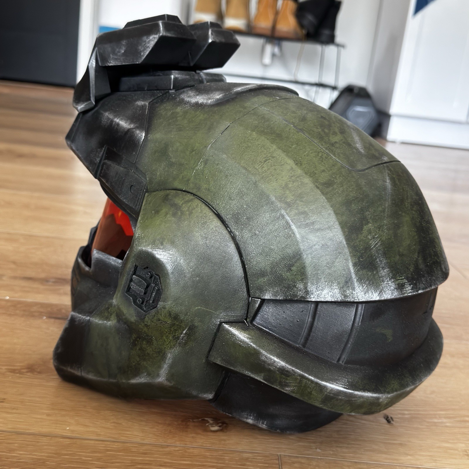 Halo Reach Jorge Helmet 3D Printed & Premade Orange Visor Adult