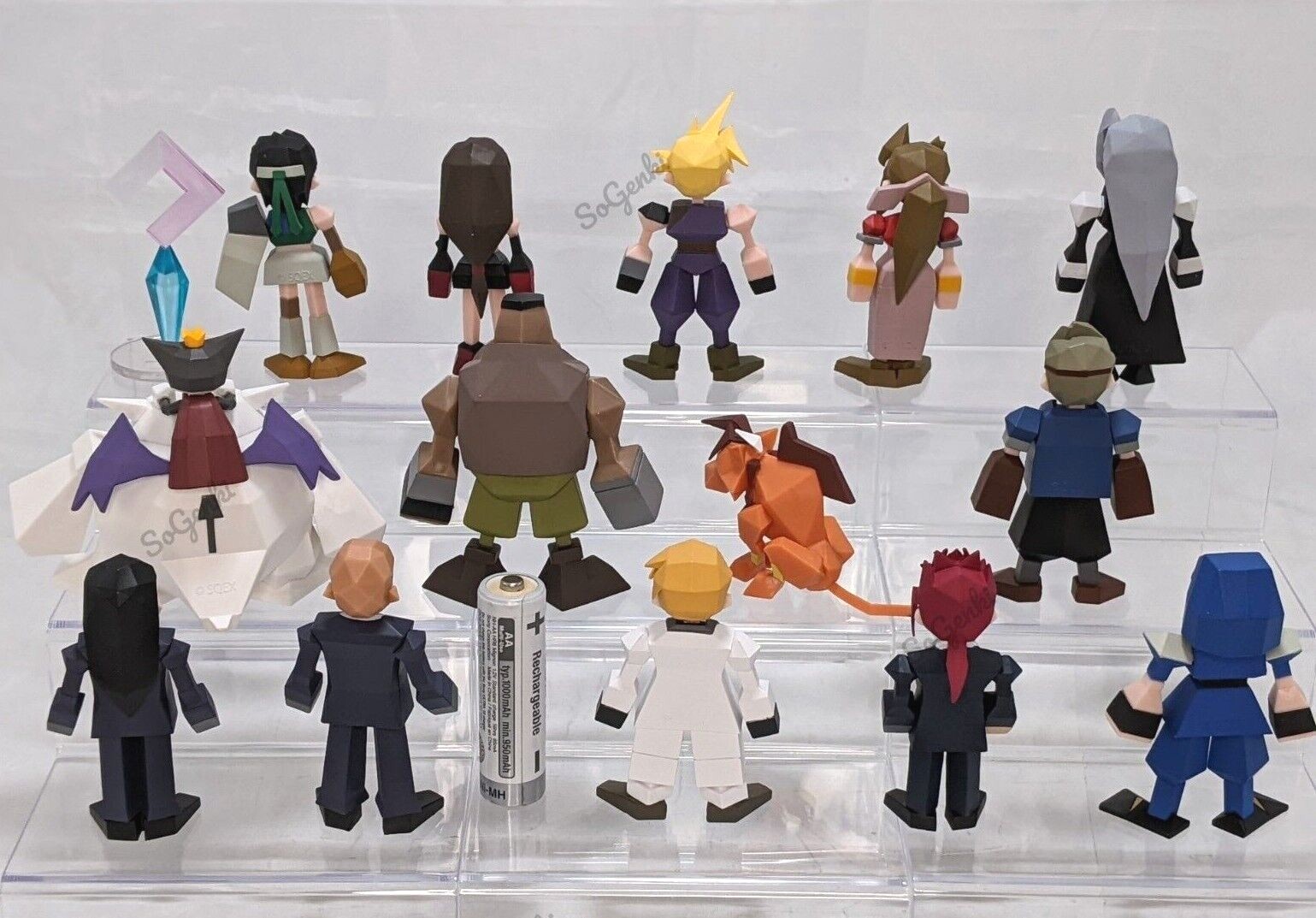 Final Fantasy VII Polygon Figure Pick Your Character FF7