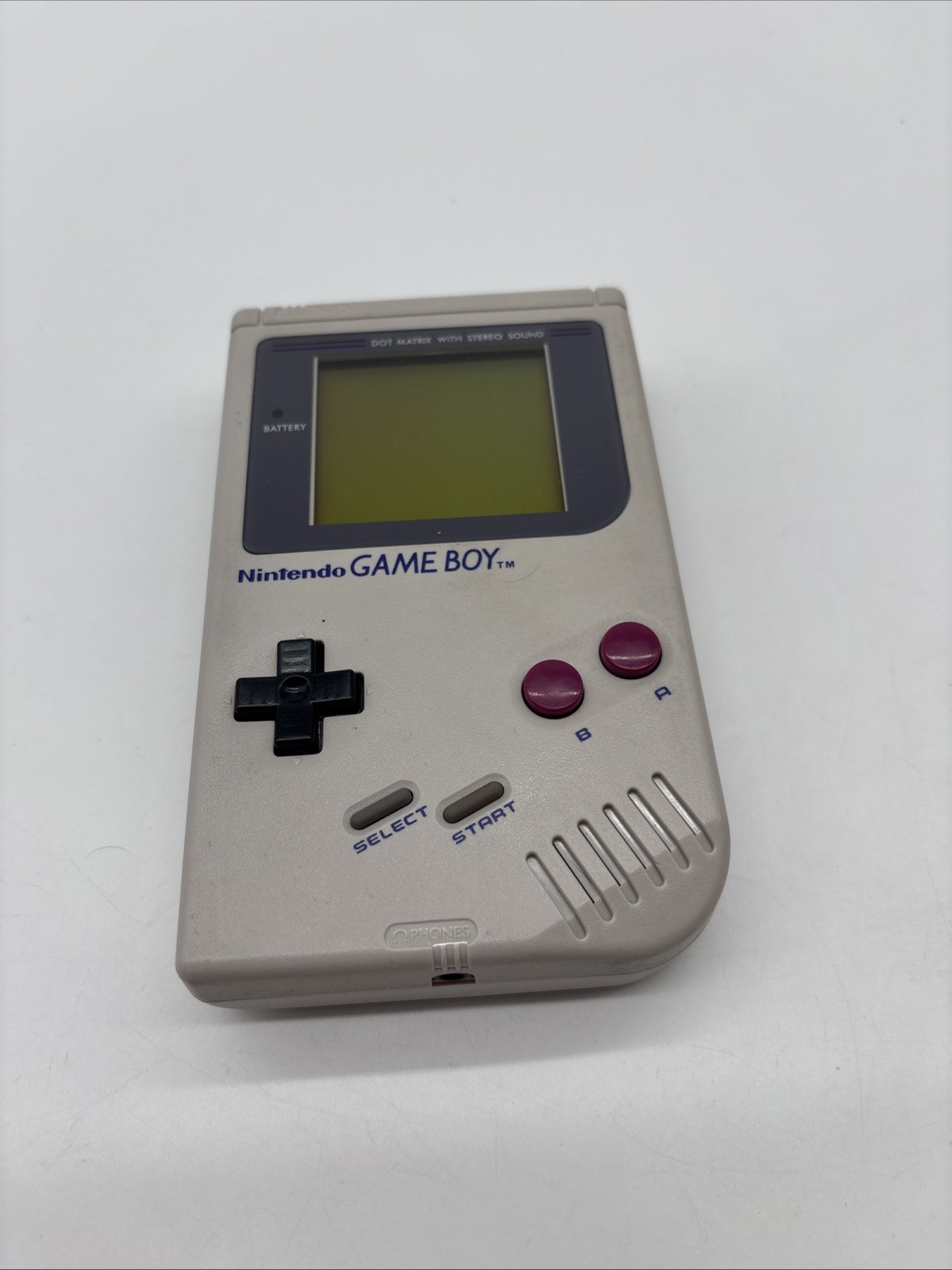 Nintendo Game Boy Original DMG-01 Console – Gray – Tested/Working/Reconditioned