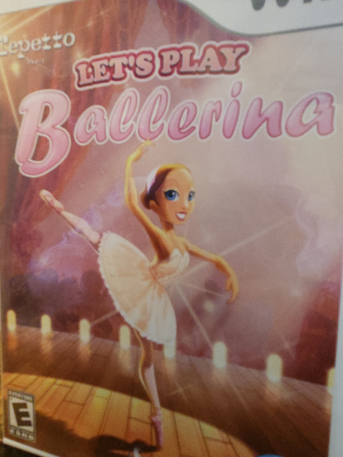 Let’s Play Ballerina (Nintendo Wii, 2010)Rated E for everyone, Girls Video Game