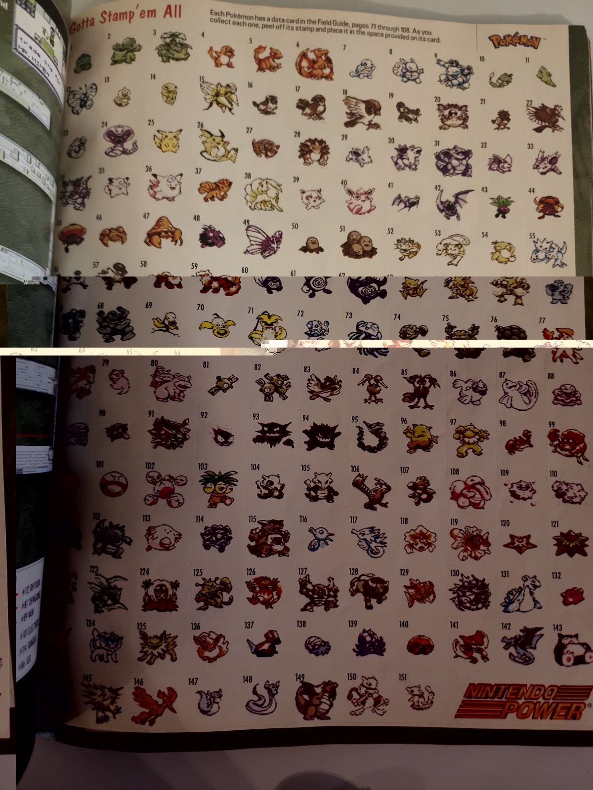 Nintendo Power Pokemon Special Edition Yellow Blue Red Guide Book Copyright ’99