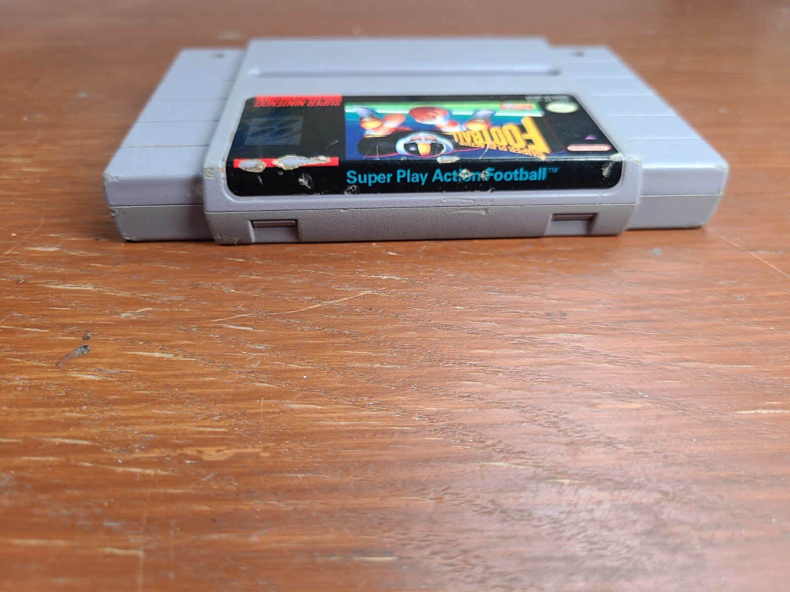 Super Play Action Football (Super Nintendo SNES, 1991) Cartridge ONLY Tested