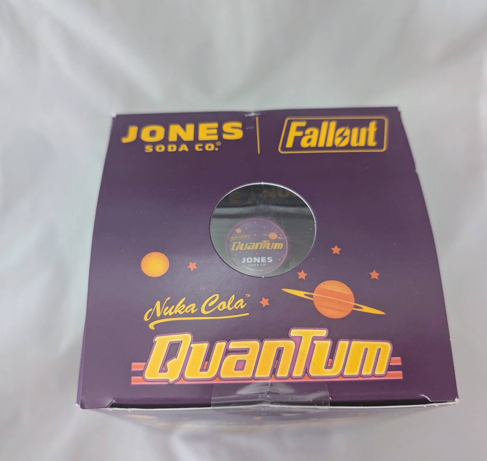 Fallout Nuka Cola Quantum Jones Soda Glass Rocket Bottle Limited Edition