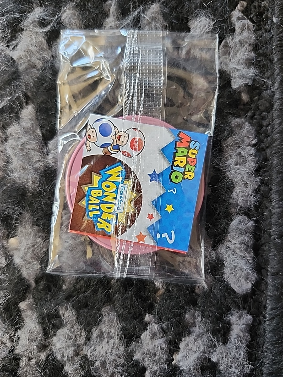 RARE PINK PRINCESS PEACH Frankford Wonder Ball Super Mario Bros Coin LOOK 👀