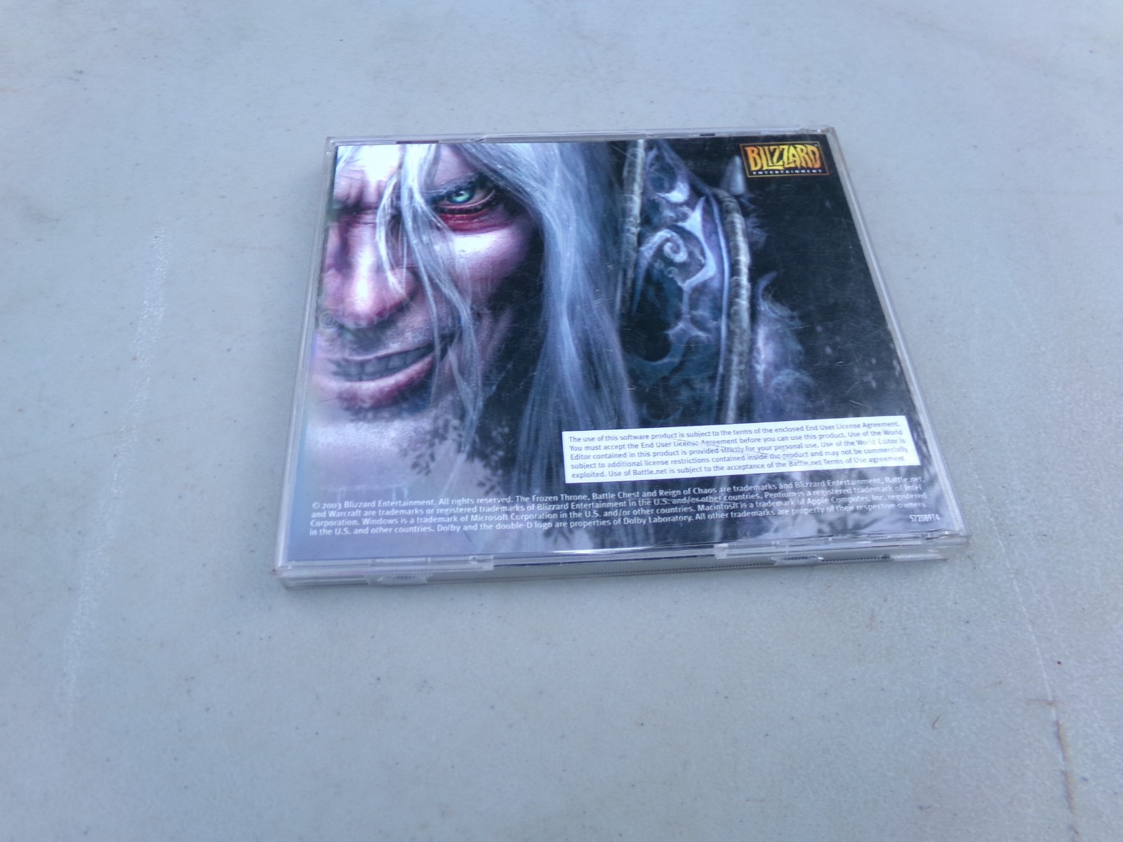 WarCraft III Battle Chest Reign of Chaos The Frozen Throne CD Rom