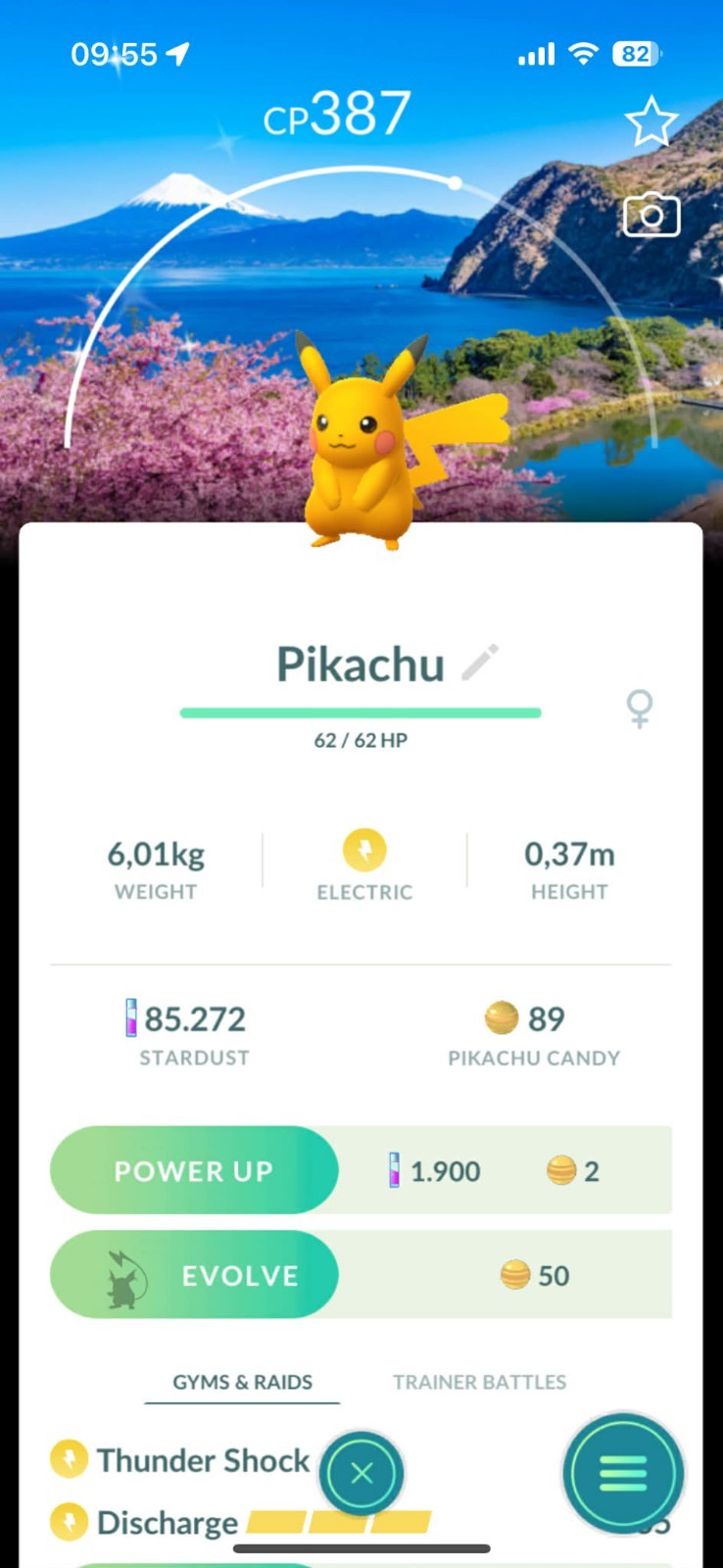 Pokémon Go Stamp Rally – Shiny Pikachu Background JAPAN – Mini PTC or Trade