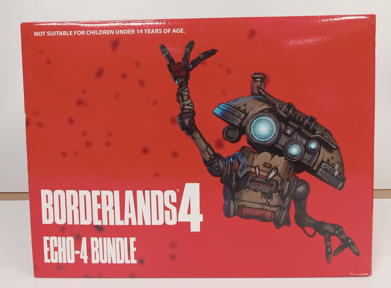Borderlands 4 Echo-4 Bundle Collector’s Set – NO Necklace or Codes! – Free Ship!