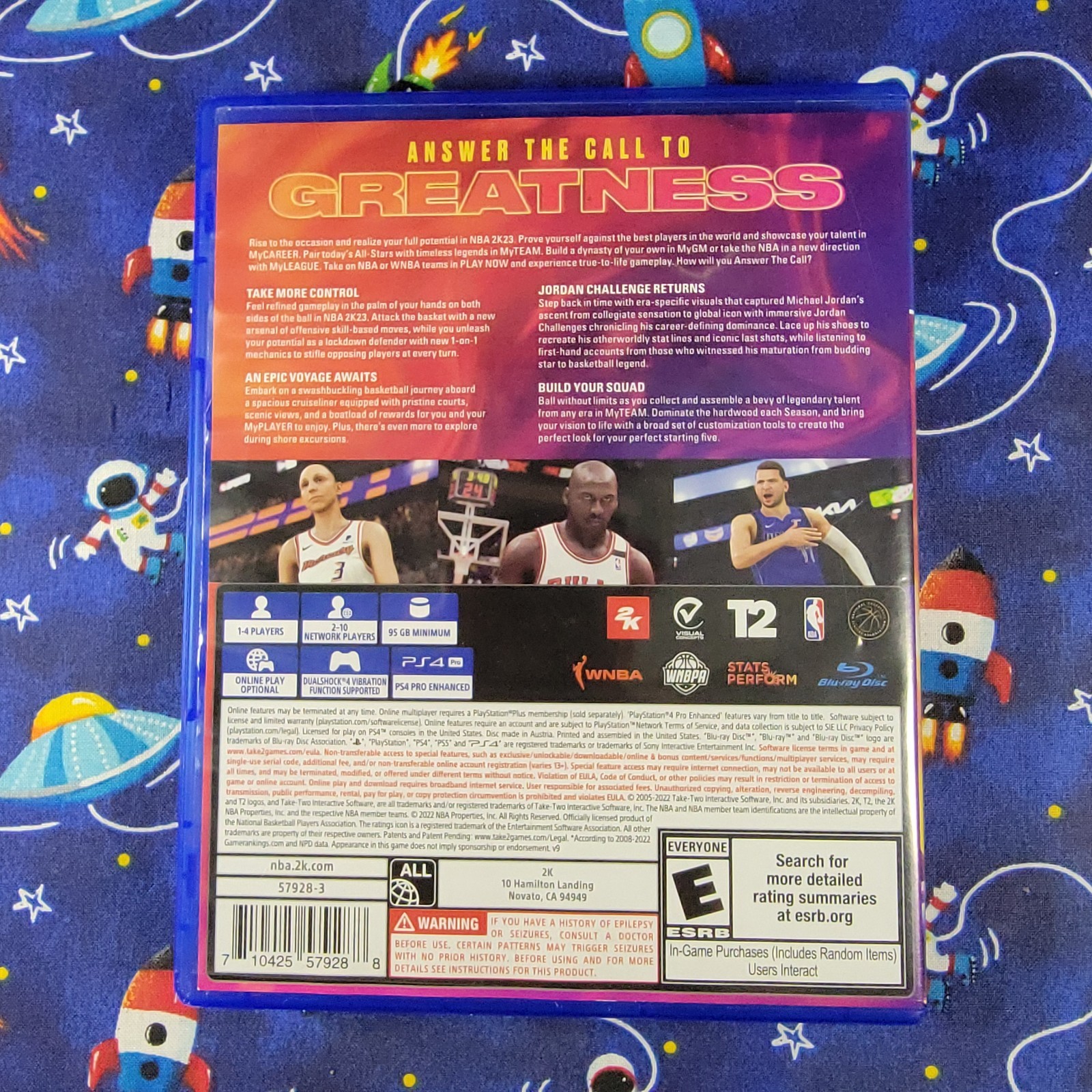 NBA 2K23 for Playstation 4 PS4 Fast Free Shipping
