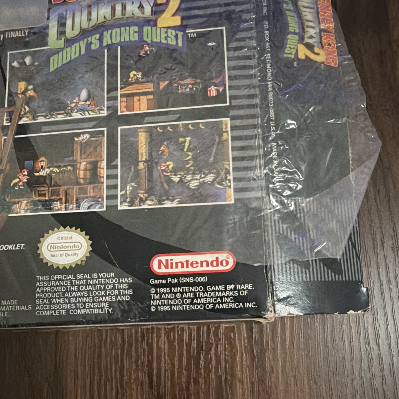 Nintendo Donkey Kong Country 2: Diddy’s Kong Quest…please READ DESCRIPTION!