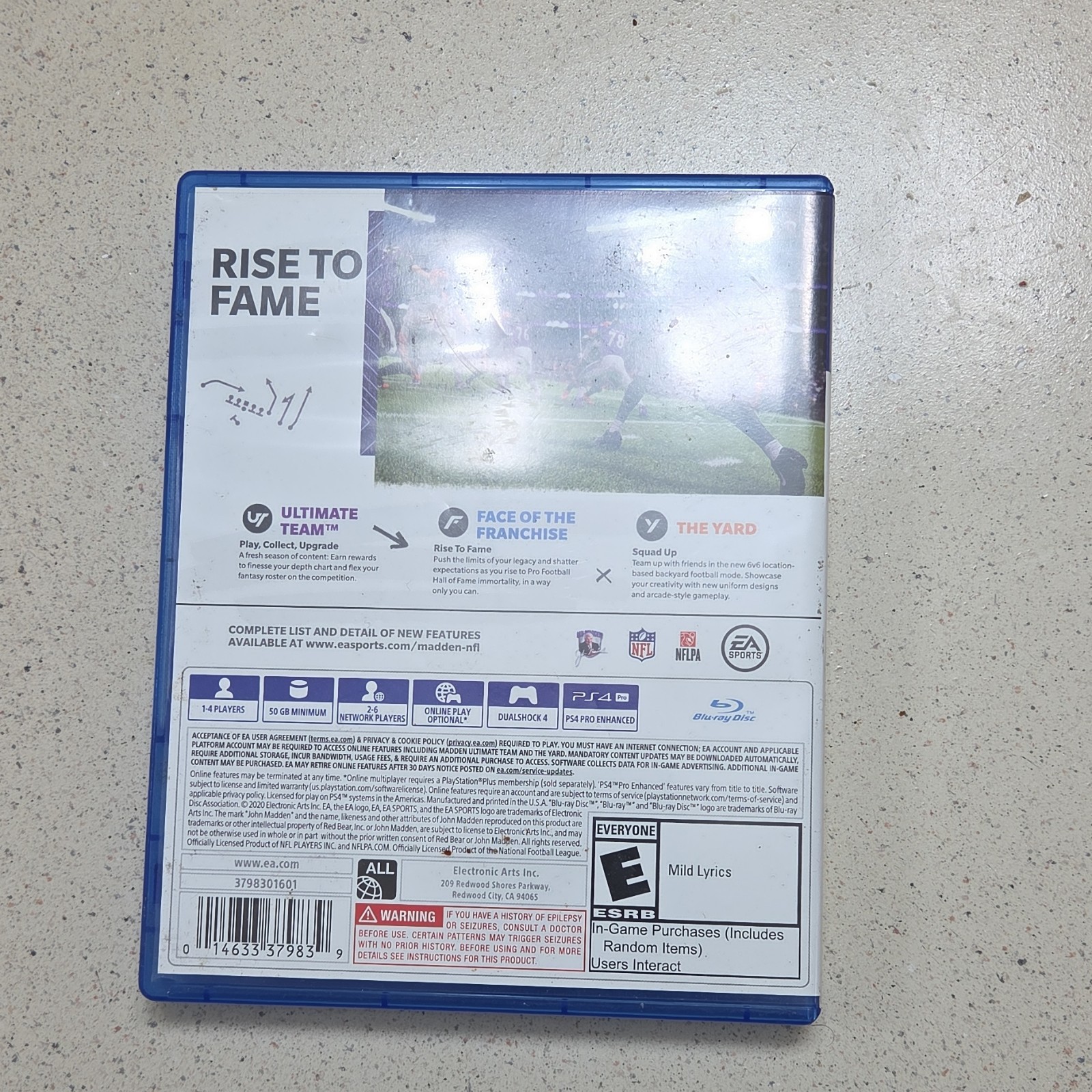 EA SPORTS Madden NFL 21 Sony PlayStation 4 PS4 2021 Sports Football E