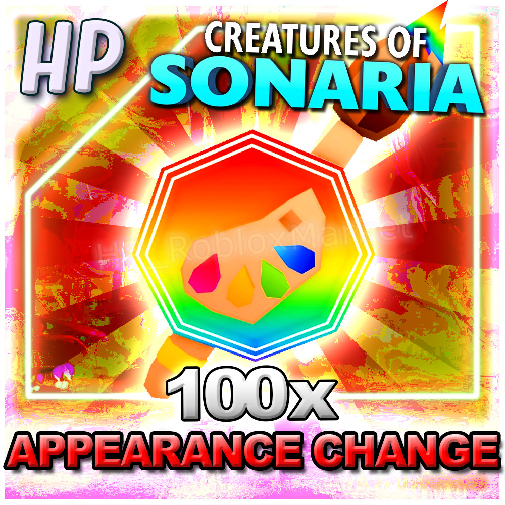 CREATURES OF SONARIA 🎨[ 100x APPEARANCE CHANGE TOKEN ]⚡FASTEST DELIVERY・COS⚡