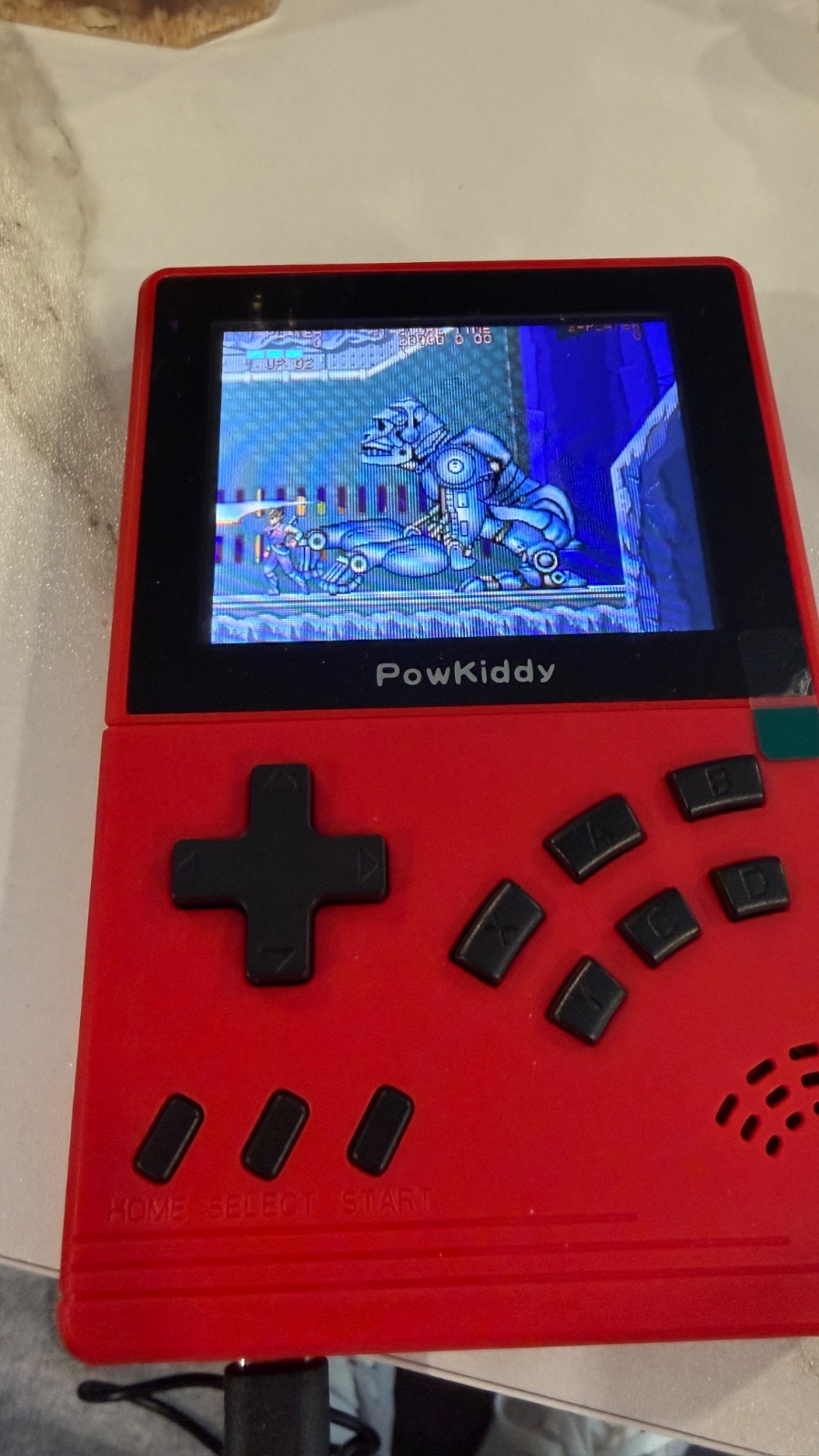 Powkiddy V2 retro arcade handheld w 32 gb card and over 3600 games