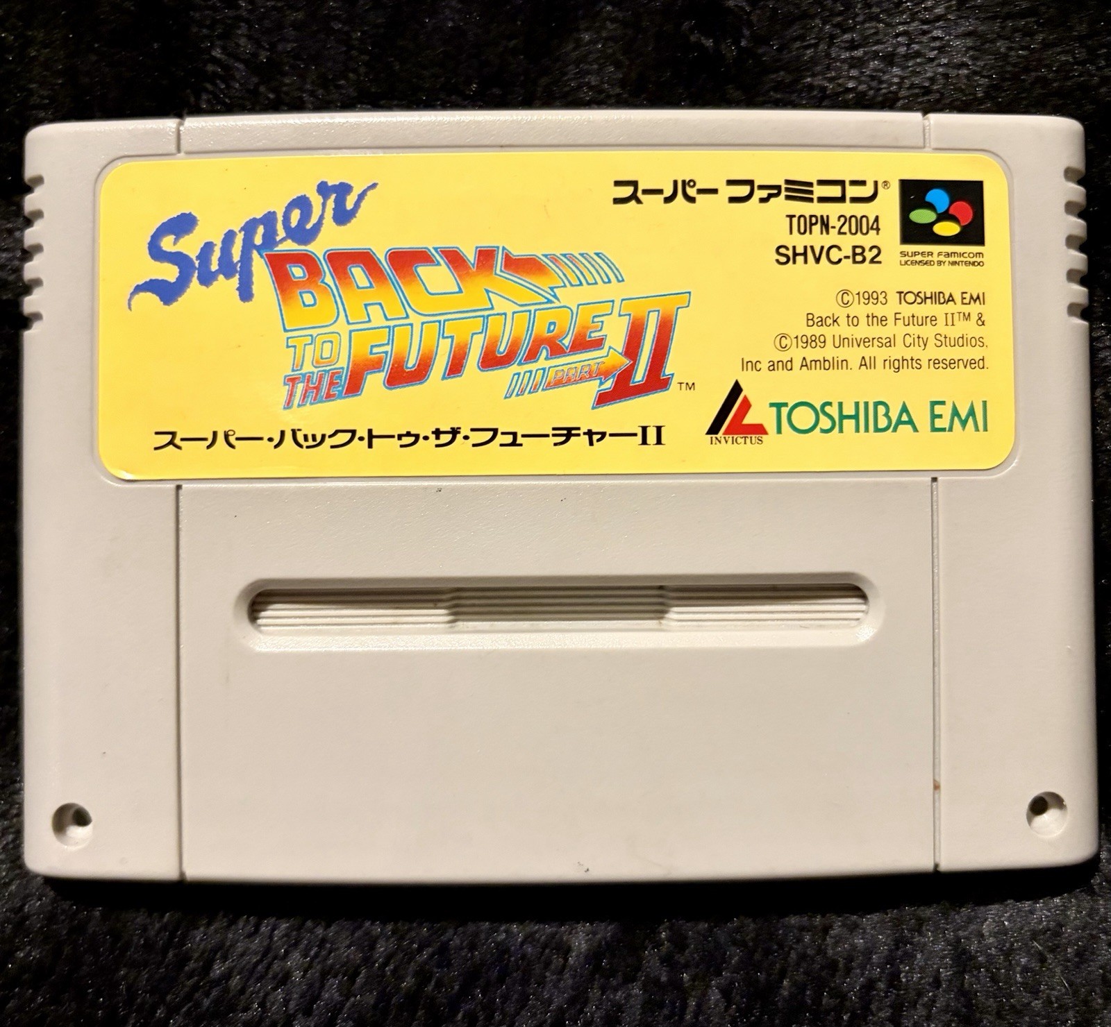 super back to the future 2 super famicom US Seller