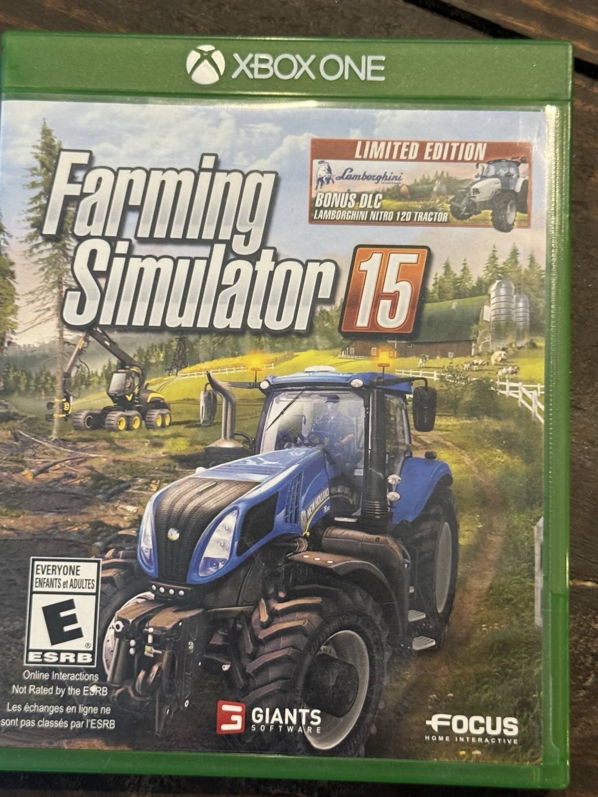 Farming Simulator 15 Limited Edition + Bonus DLC Multiplayer Xbox One #123