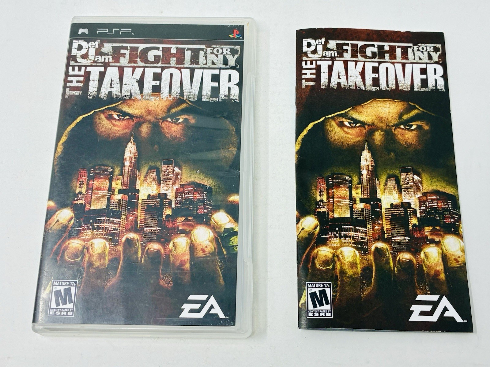 Def Jam Fight for NY the Takeover (Sony PSP) OEM Box & Manual Only – No Game