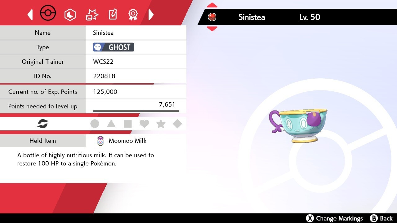 2022 Championship Sinistea Event Untouched | Pokemon Sword & Shield