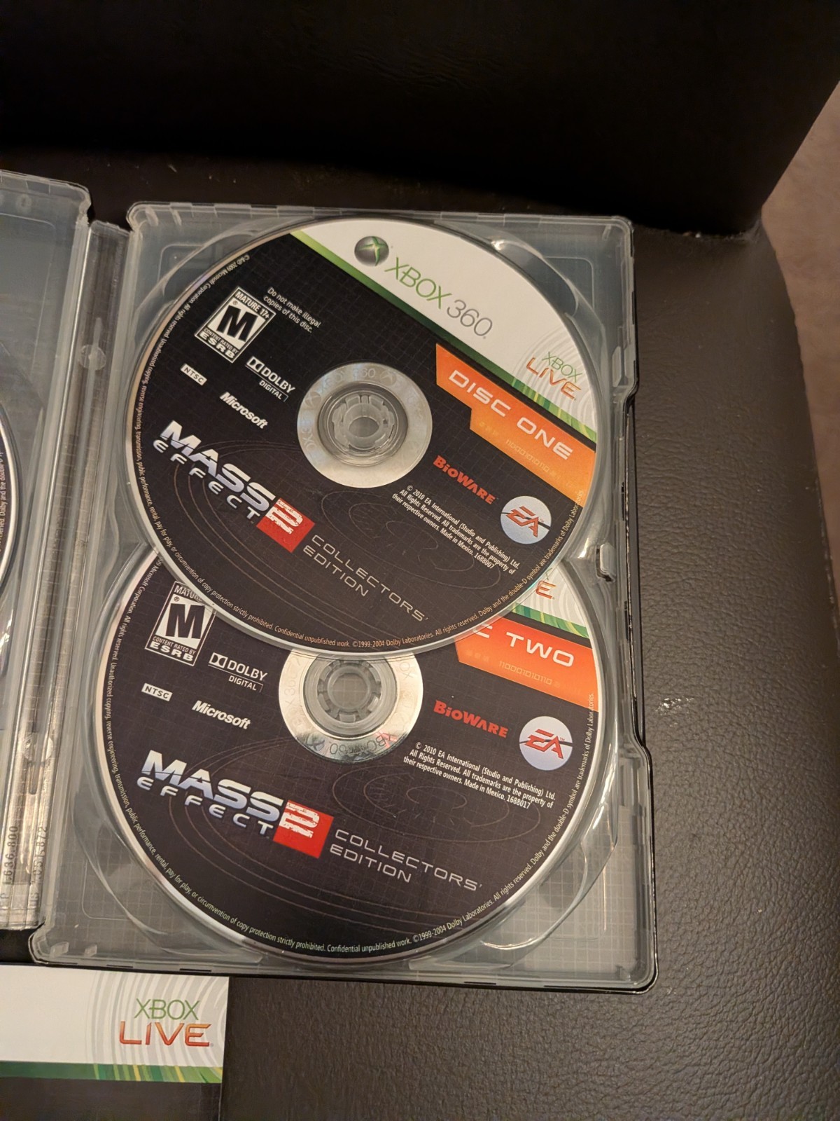 Mass Effect 2 Collector’s Edition Steelbook (Xbox 360, 2010)