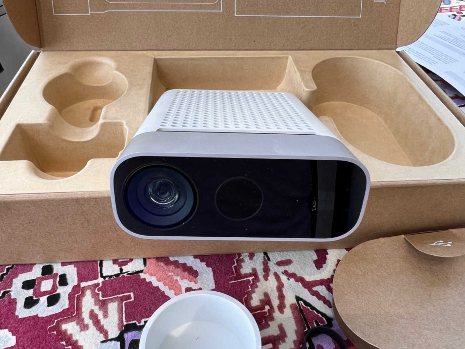 Microsoft Azure Kinect DK Developer Kit Camera w Box No Power Cable Tested
