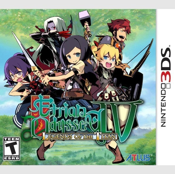 ETRIAN ODYSSEY 4 LEGENDS OF THE TITAN – Nintendo 3DS, Brand New